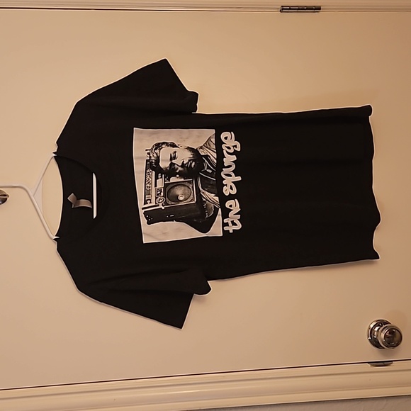 3/$30 The Spurge Graphic Black Short Sleeve Tee - Picture 3 of 7